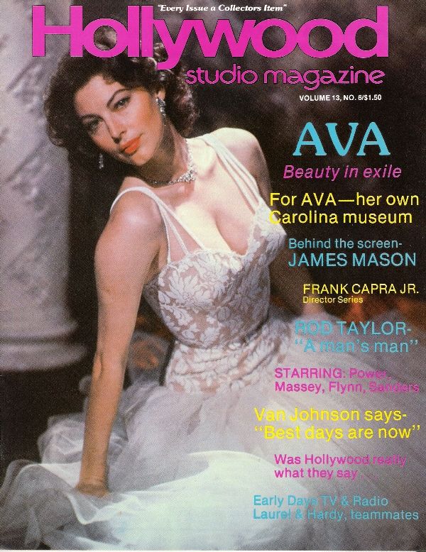 HOLLYWOOD STUDIO magazine side cover  Vol 13 # 6 October 1979
