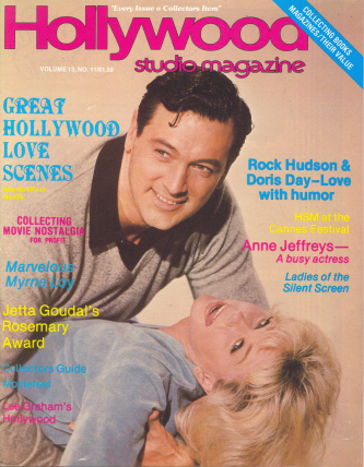 HOLLYWOOD STUDIO magazine side cover  Vol 13 # 11 April 1980
