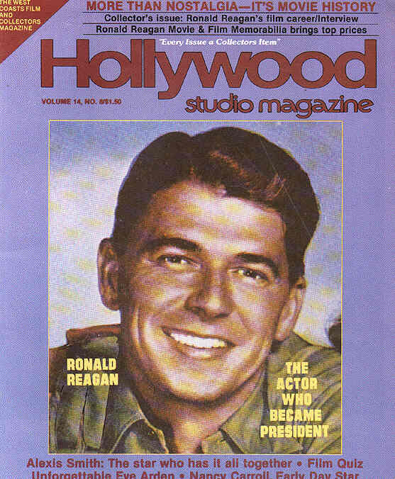 HOLLYWOOD STUDIO magazine side cover  Vol 14 # 8 March 1981
