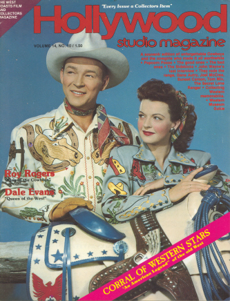HOLLYWOOD STUDIO magazine side cover  Vol 14 # 10 May 1981