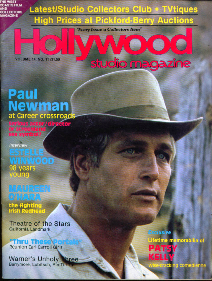 HOLLYWOOD STUDIO magazine side cover  Vol 14 # 11 June/July 1981