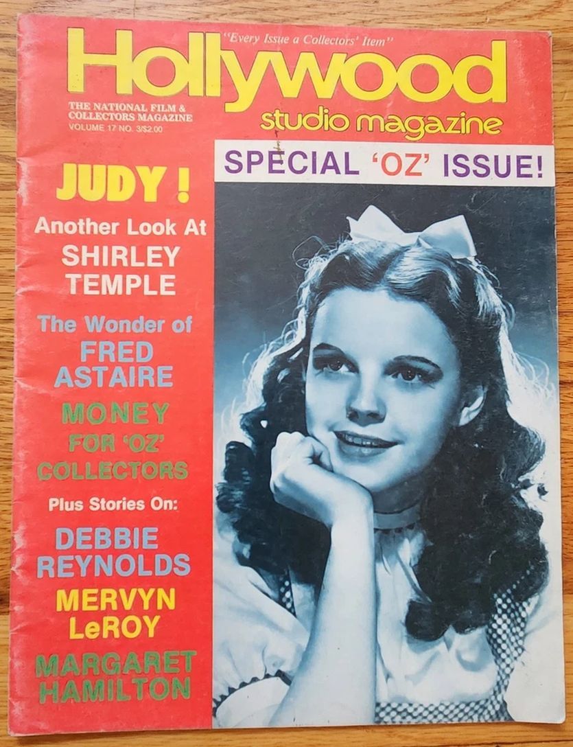 HOLLYWOOD STUDIO magazine side cover  Vol 17 # 3 April 1984