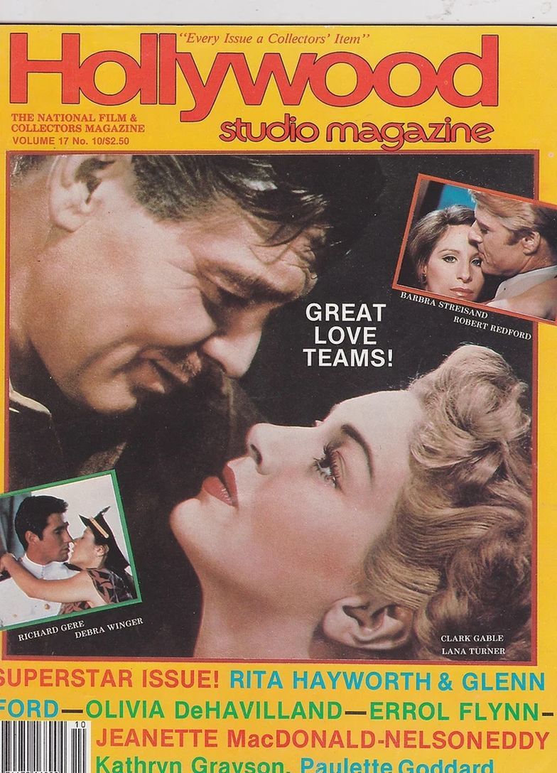 HOLLYWOOD STUDIO magazine side cover  Vol 17 # 10 October 1984
