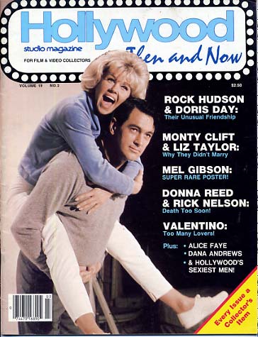 HOLLYWOOD STUDIO magazine side cover  Vol 19 #3 March 1986