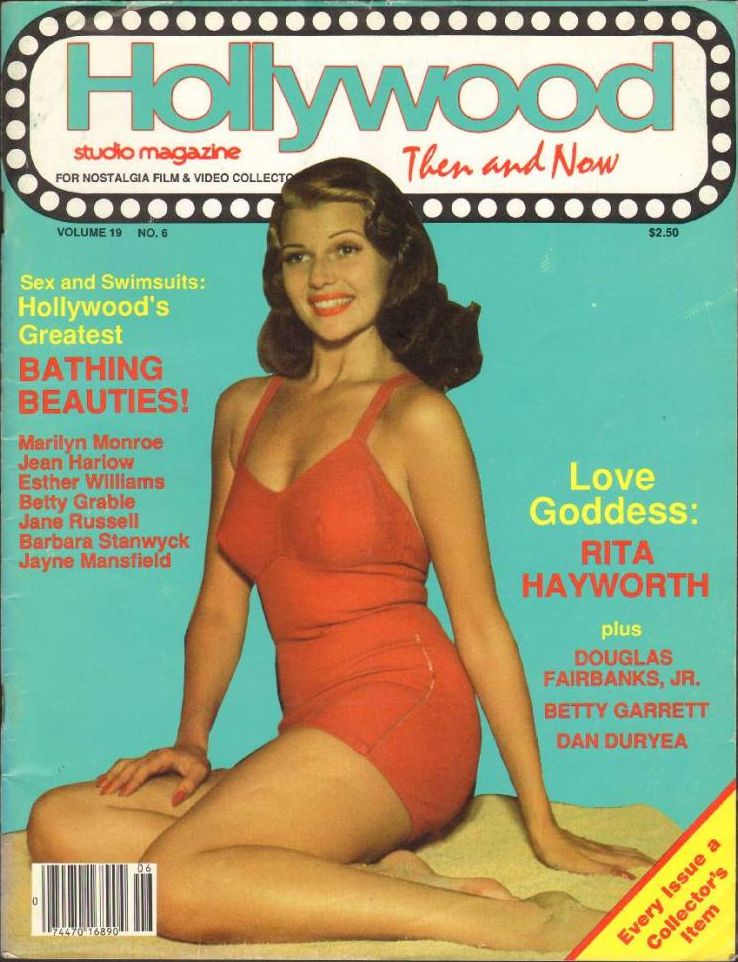 HOLLYWOOD STUDIO magazine side cover June/July 1986