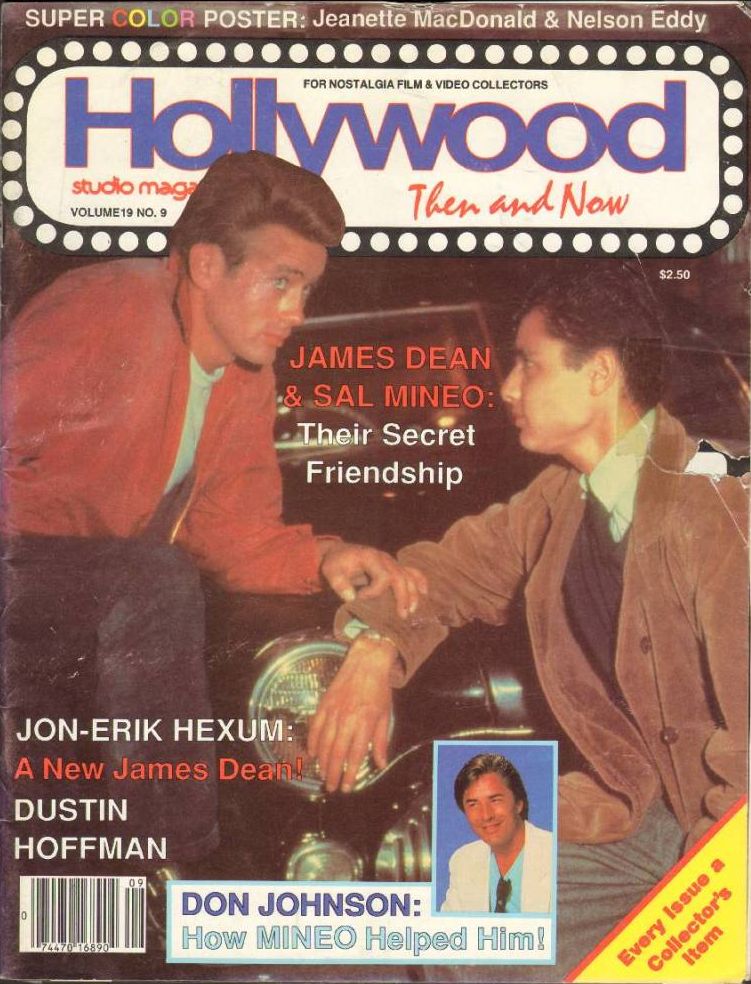 HOLLYWOOD STUDIO magazine side cover  Vol 19 #9 September 1986