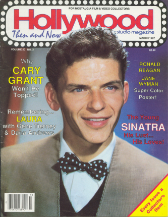 HOLLYWOOD STUDIO magazine side cover  Vol 20 # 3 March 1987