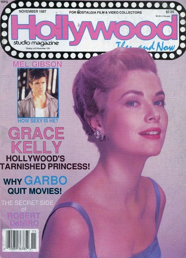 HOLLYWOOD STUDIO magazine side cover November 1987