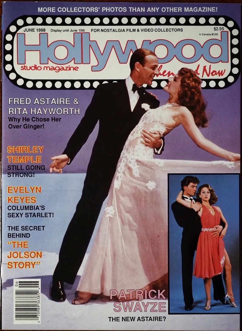 HOLLYWOOD STUDIO magazine side cover June 1988