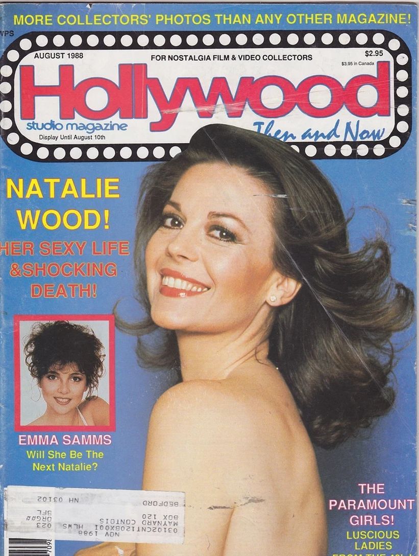 HOLLYWOOD STUDIO magazine side cover August 1988