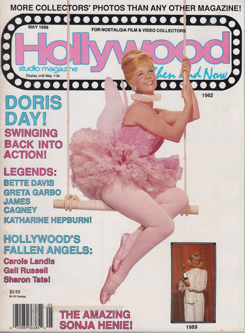 HOLLYWOOD STUDIO magazine side cover May 1989