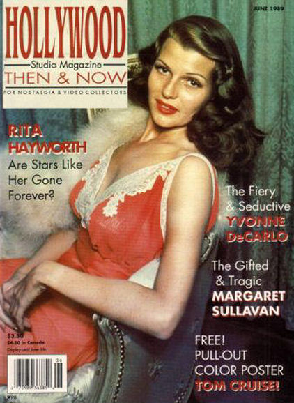 HOLLYWOOD STUDIO magazine side cover June 1989