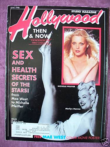 HOLLYWOOD STUDIO magazine side cover June 1990