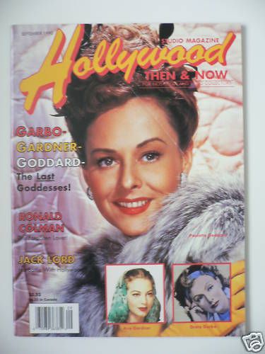 HOLLYWOOD STUDIO magazine side cover September 1990