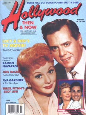 HOLLYWOOD STUDIO magazine side cover March 1991