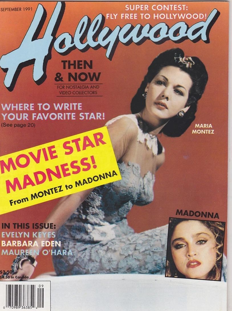 HOLLYWOOD STUDIO magazine side cover September 1991