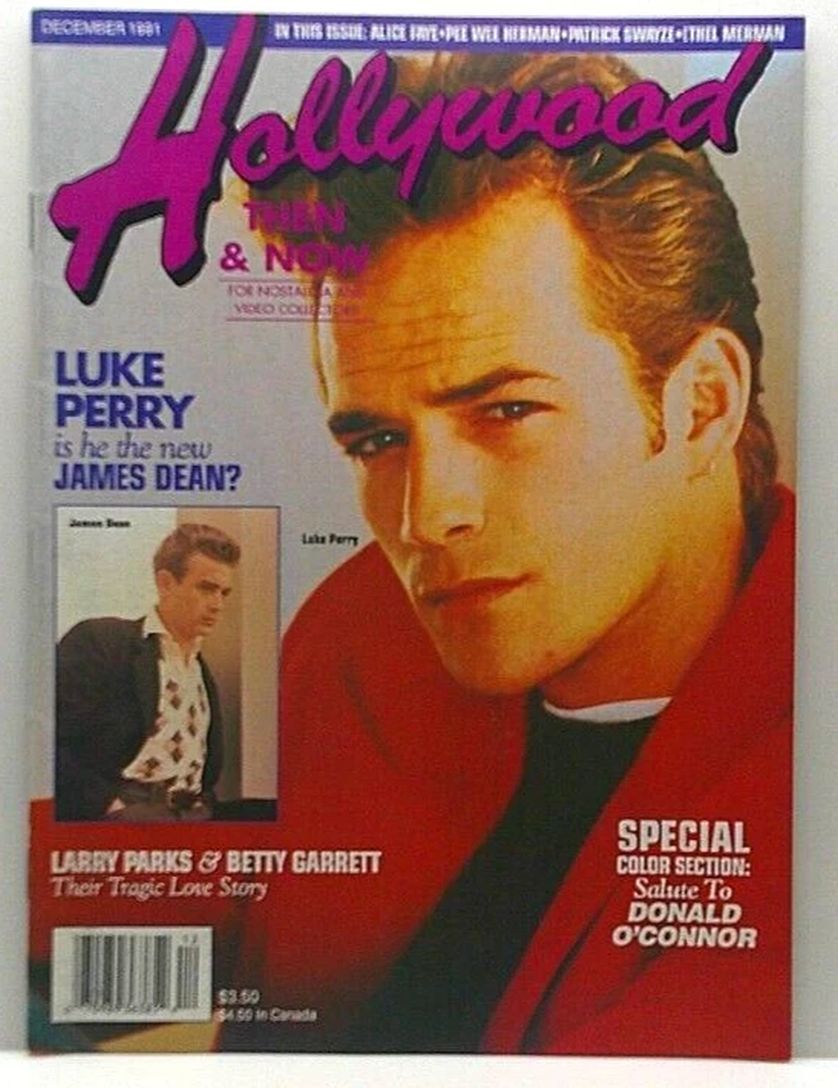 HOLLYWOOD STUDIO magazine side cover December 1991