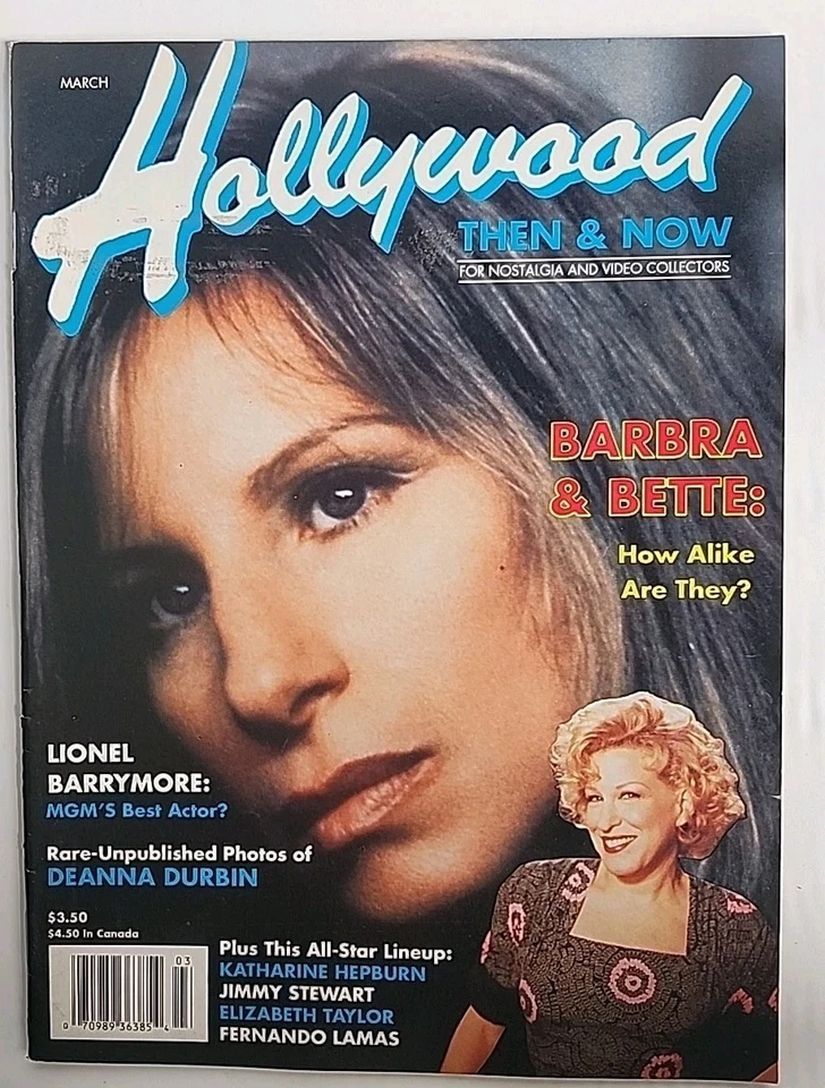 HOLLYWOOD STUDIO magazine side cover March 1992