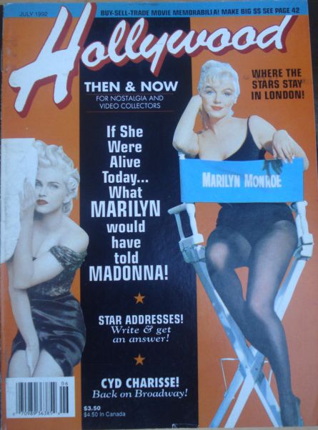 HOLLYWOOD STUDIO magazine side cover  Vol 25 # 5 June/July 1992