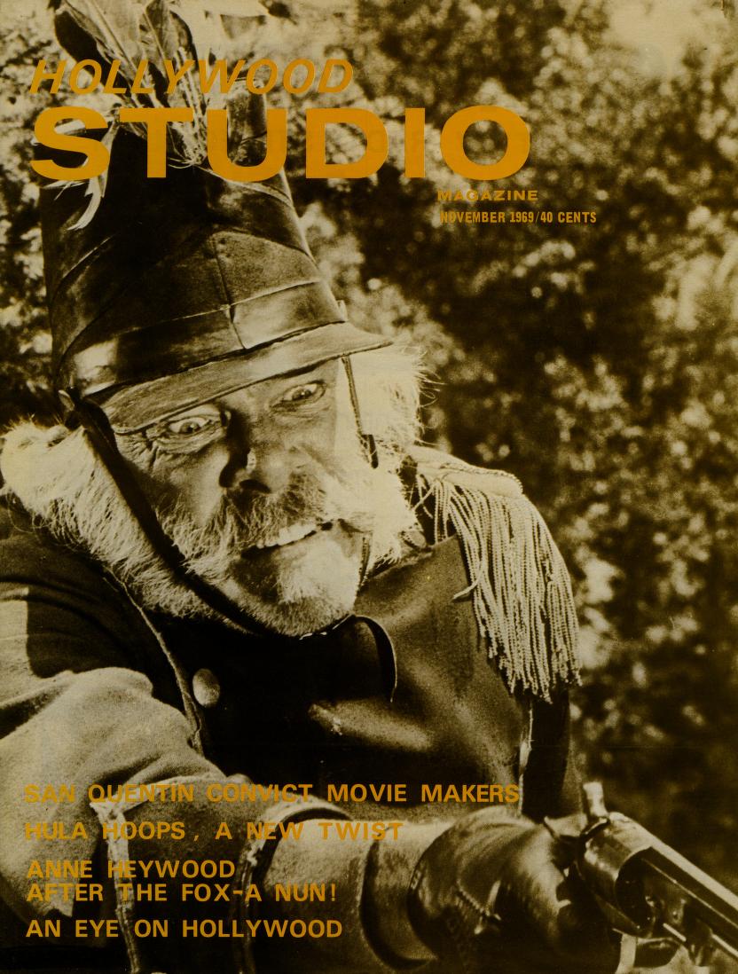 HOLLYWOOD STUDIO magazine side cover  Vol 4 No 7  November 1969