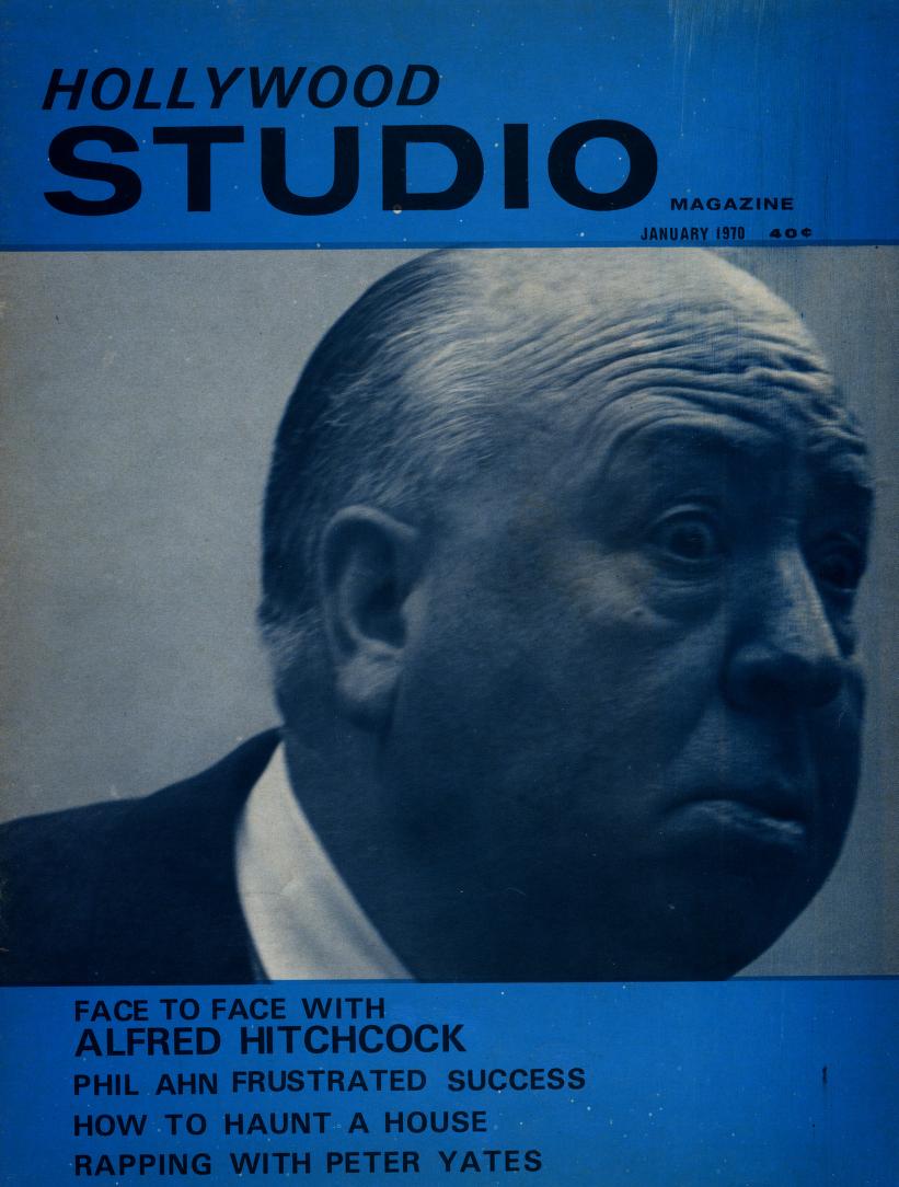 HOLLYWOOD STUDIO magazine side cover  Vol 4 No 9  January 1970