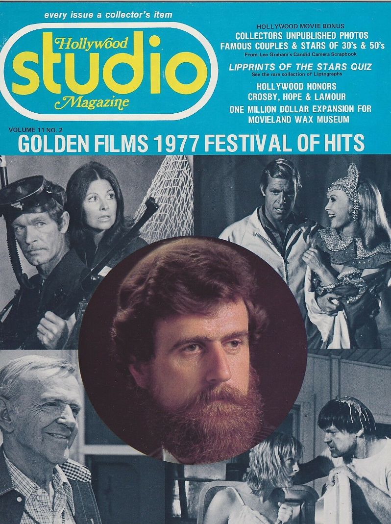 HOLLYWOOD STUDIO magazine side cover  Vol 11 No  2  December 1976