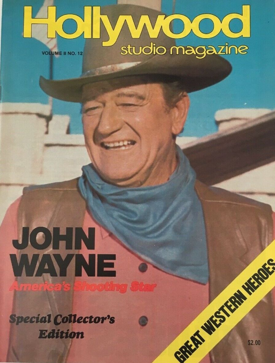 HOLLYWOOD STUDIO magazine side cover  Vol 11 No 12  December 1977