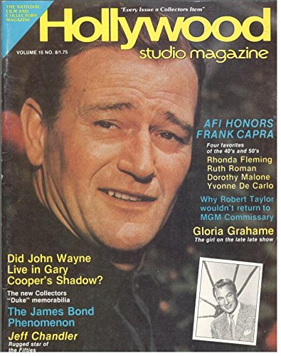 HOLLYWOOD STUDIO magazine side cover  Vol 15 No  8  May 1982
