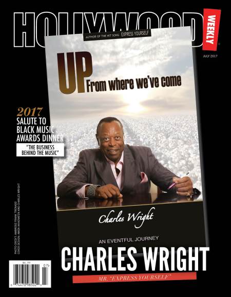 HOLLYWOOD WEEKLY magazine side cover  July 2017
