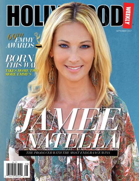 HOLLYWOOD WEEKLY magazine side cover  September 2017