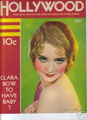 HOLLYWOOD magazine side cover June 1932