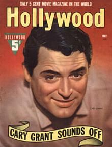 HOLLYWOOD magazine side cover May 1940