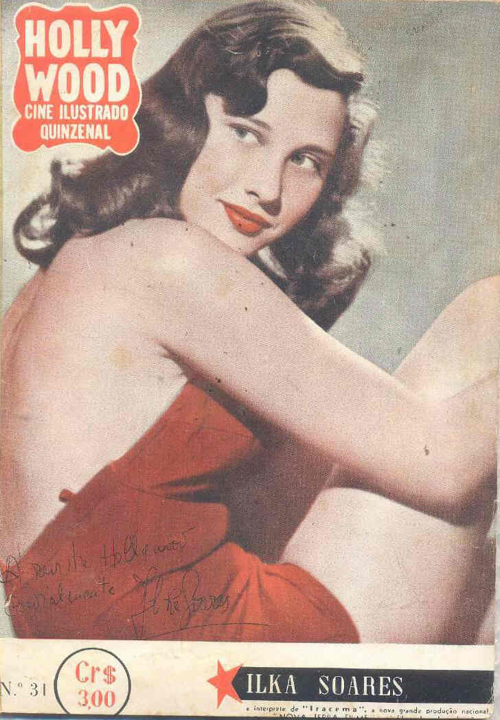 HOLLYWOOD (Br) magazine side cover Issue 31  1949