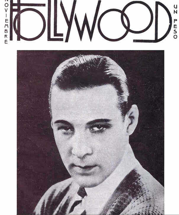 HOLLYWOOD (CHILE) magazine side cover November 1926