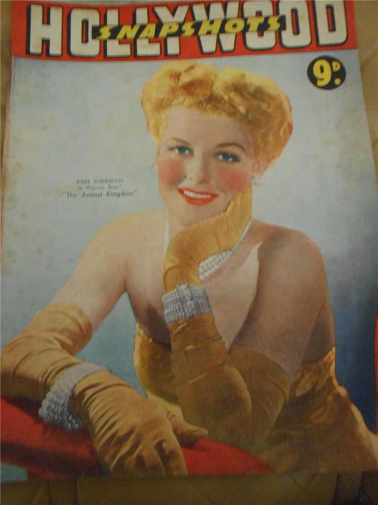 HOLLYWOOD SNAPSHOTS magazine side cover  