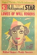 HOLLYWOOD STAR magazine side cover 2 July 1932