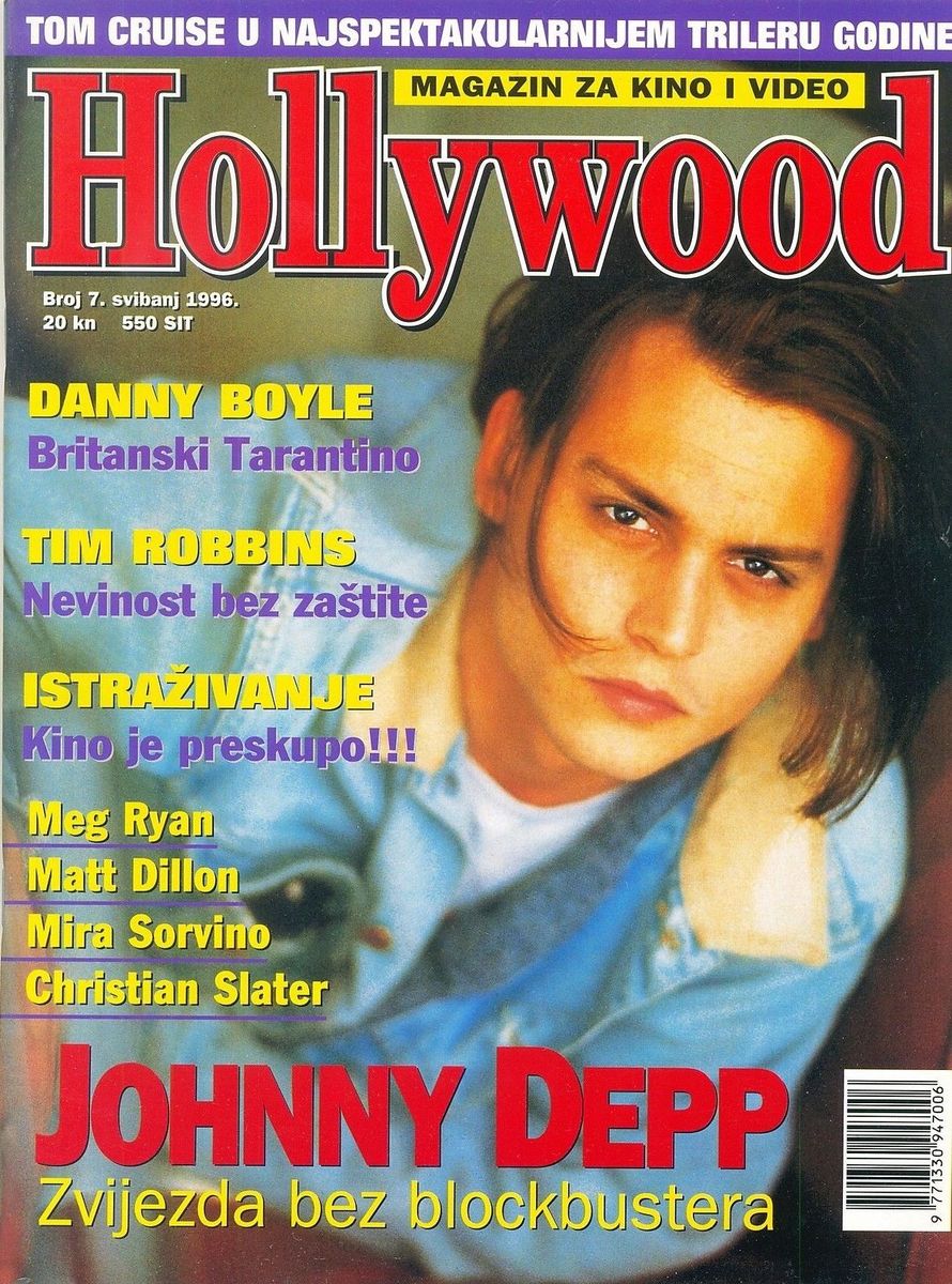 HOLLYWOOD (Cro) magazine side cover Issue 7 May 1996