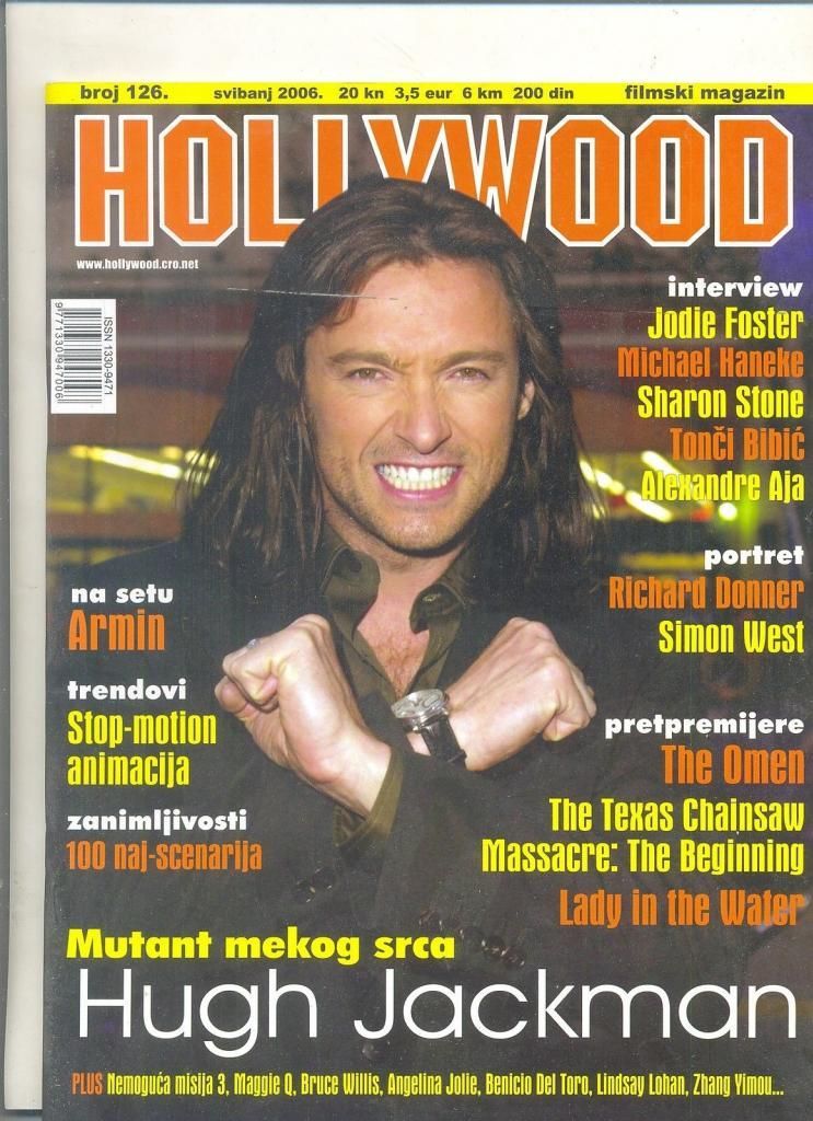 HOLLYWOOD (Cro) magazine side cover Issue 126 May 2006