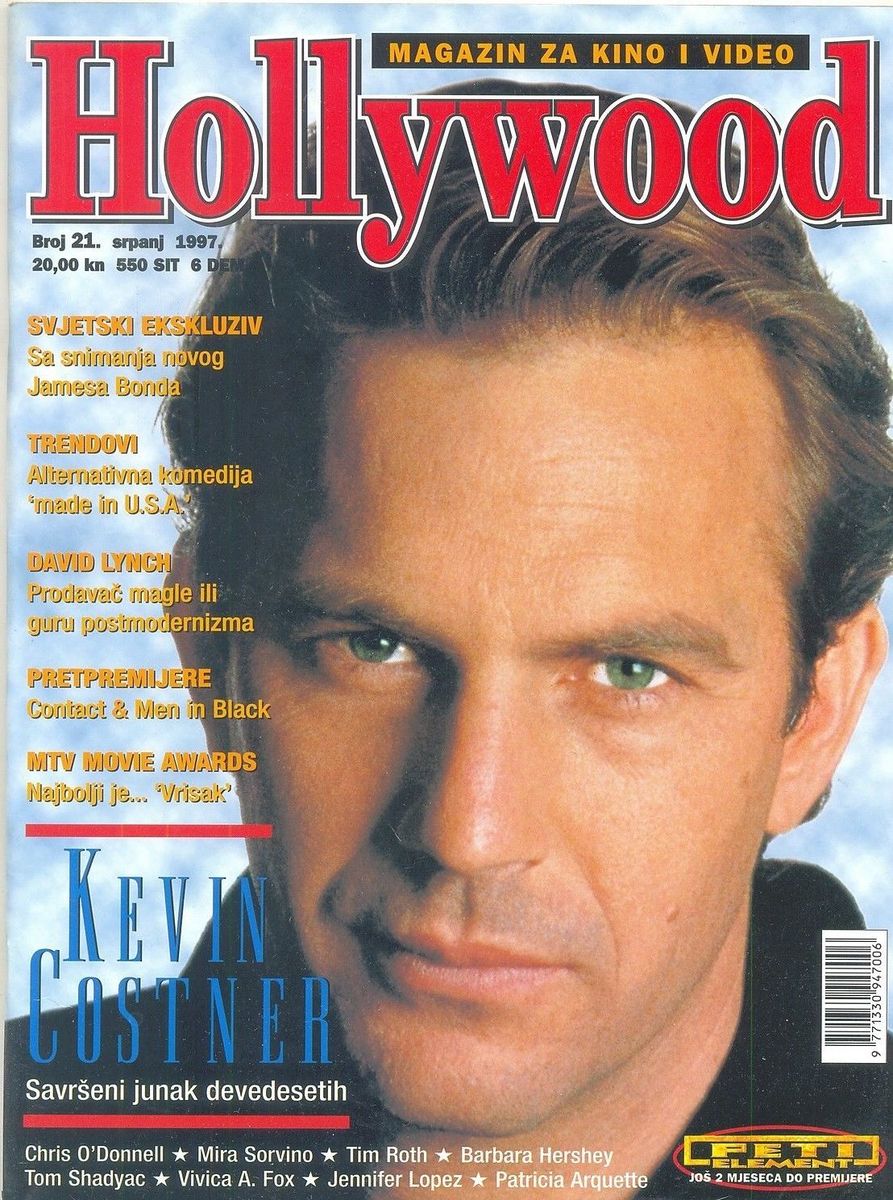 HOLLYWOOD (Cro) magazine side cover Issue 21 July 1997
