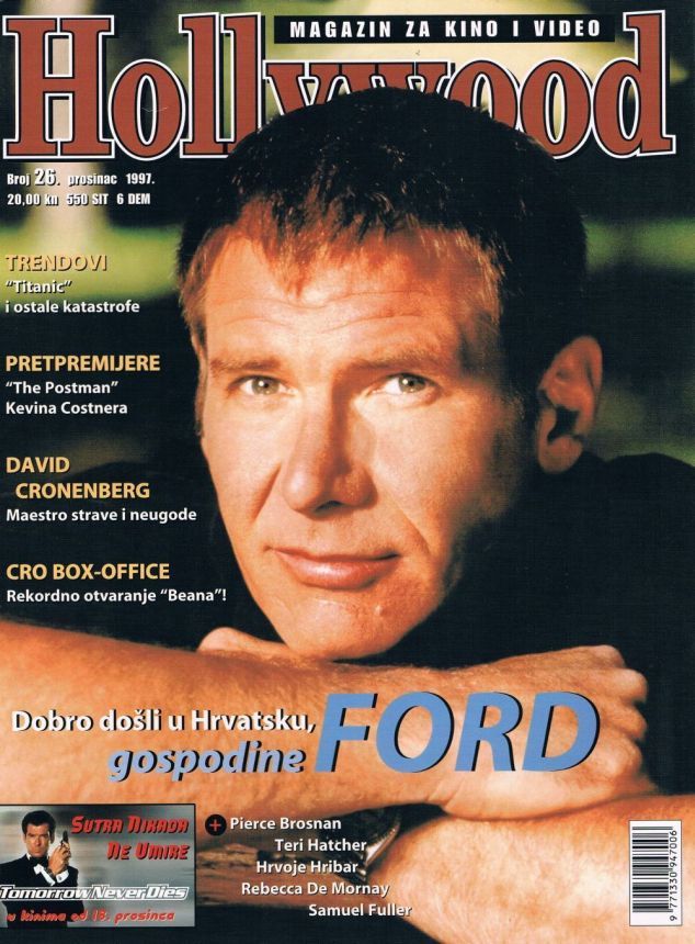 HOLLYWOOD (Cro) magazine side cover Issue 26 December 1997