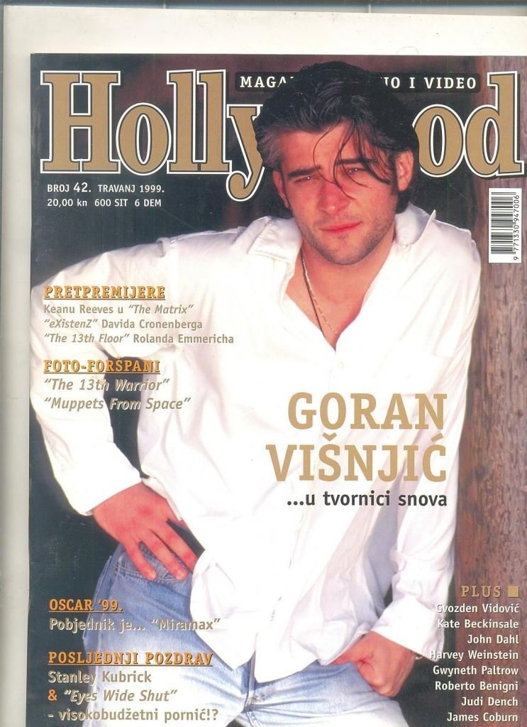 HOLLYWOOD (Cro) magazine side cover Issue 42 April 1999