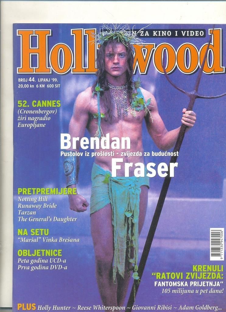 HOLLYWOOD (Cro) magazine side cover Issue 44 June 1999
