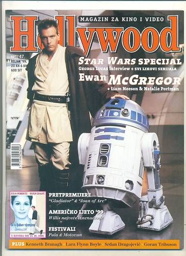 HOLLYWOOD (Cro) magazine side cover Issue 47 September 1999