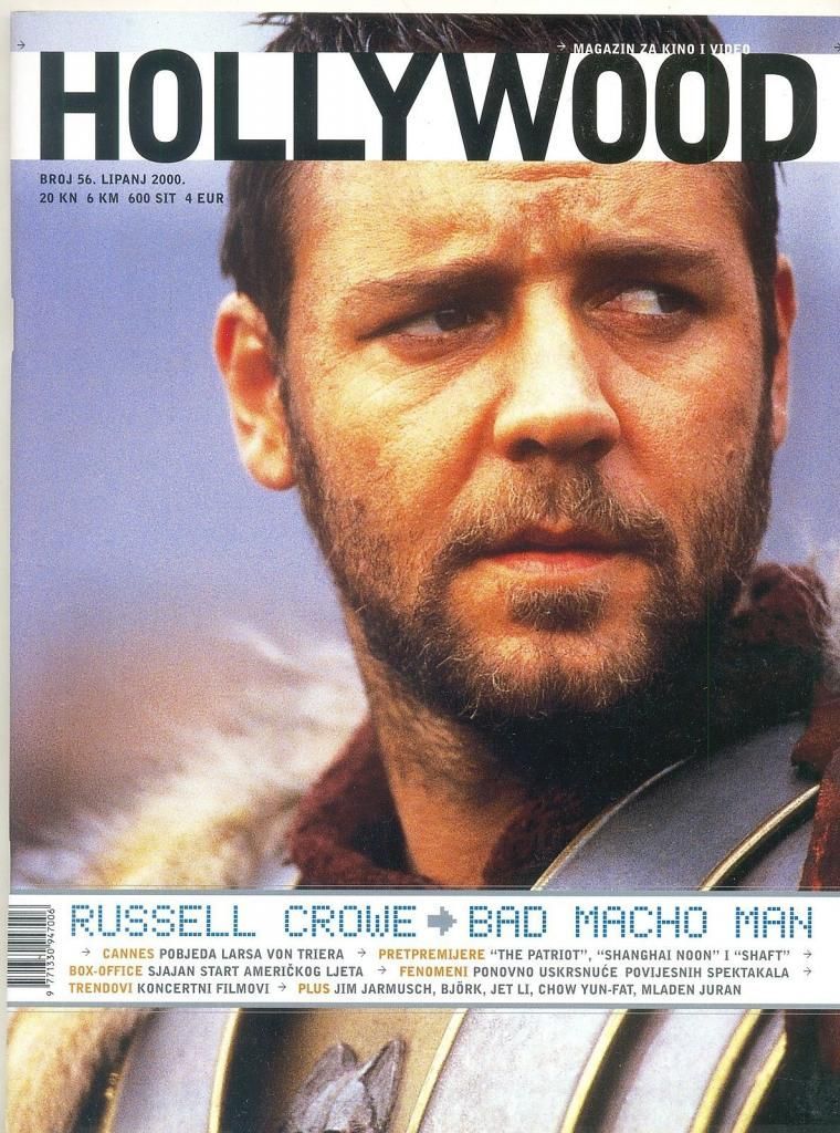HOLLYWOOD (Cro) magazine side cover Issue 56 June 2000