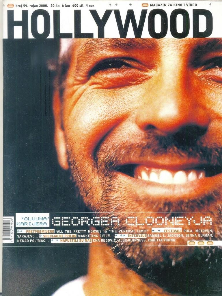 HOLLYWOOD (Cro) magazine side cover Issue 59 September 2000