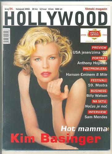 HOLLYWOOD (Cro) magazine side cover Issue 84 October 2002