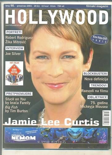 HOLLYWOOD (Cro) magazine side cover Issue 98 December 2003