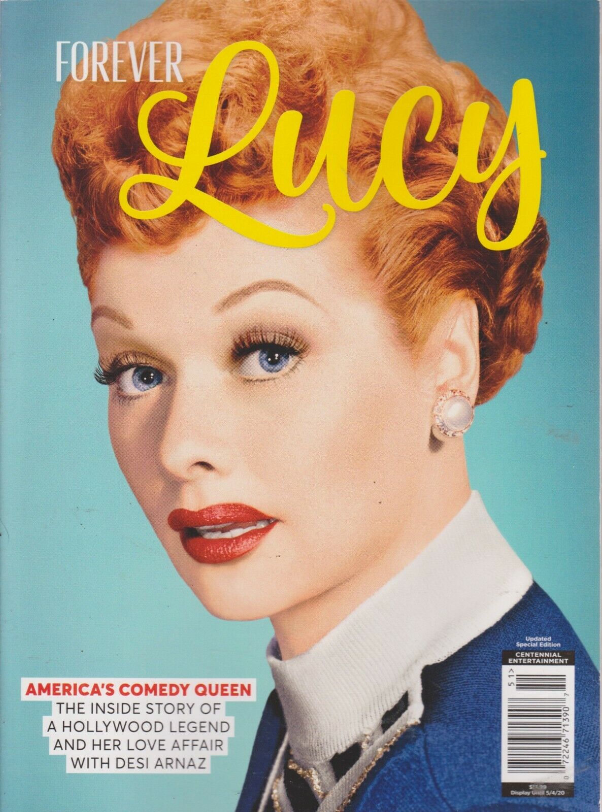 HOLLYWOOD LEGENDS magazine side cover  March 2020