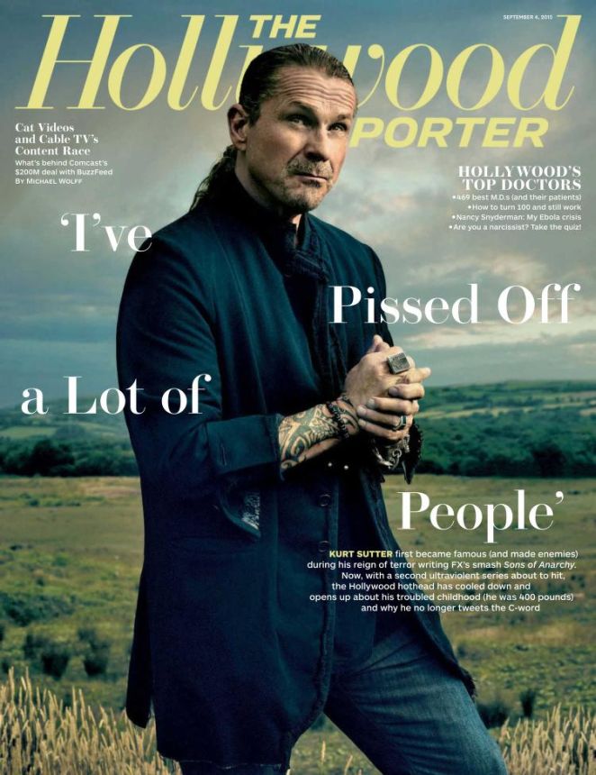 HOLLYWOOD REPORTER | THE magazine side cover 4 September 2015