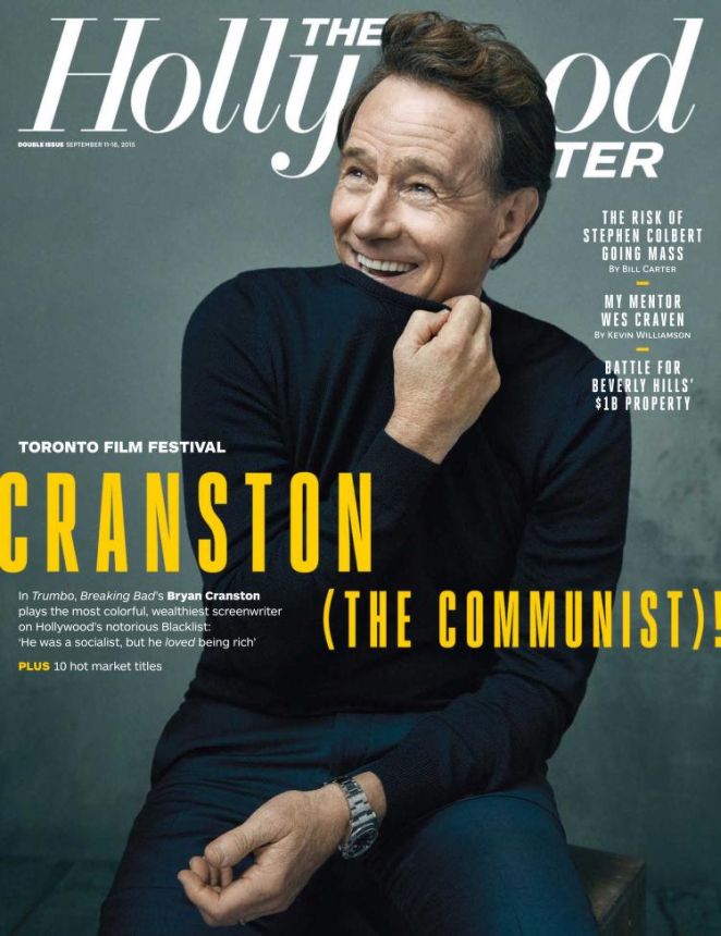 HOLLYWOOD REPORTER | THE magazine side cover 11 September 2015
